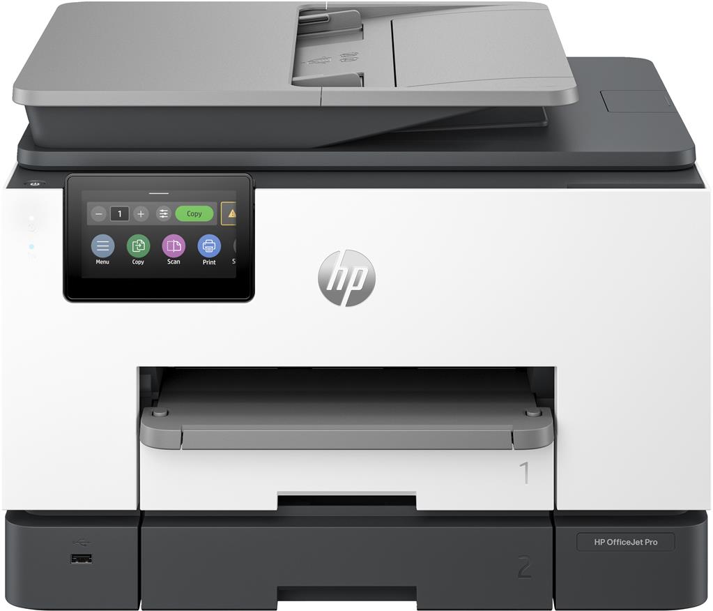 HP OfficeJet Pro 9130 All-in-One Printer, Color, Printer for Small medium business, Print, copy, scan, fax, Wireless; Automatic document feeder; Two-sided printing; Two-sided scanning; Fax;