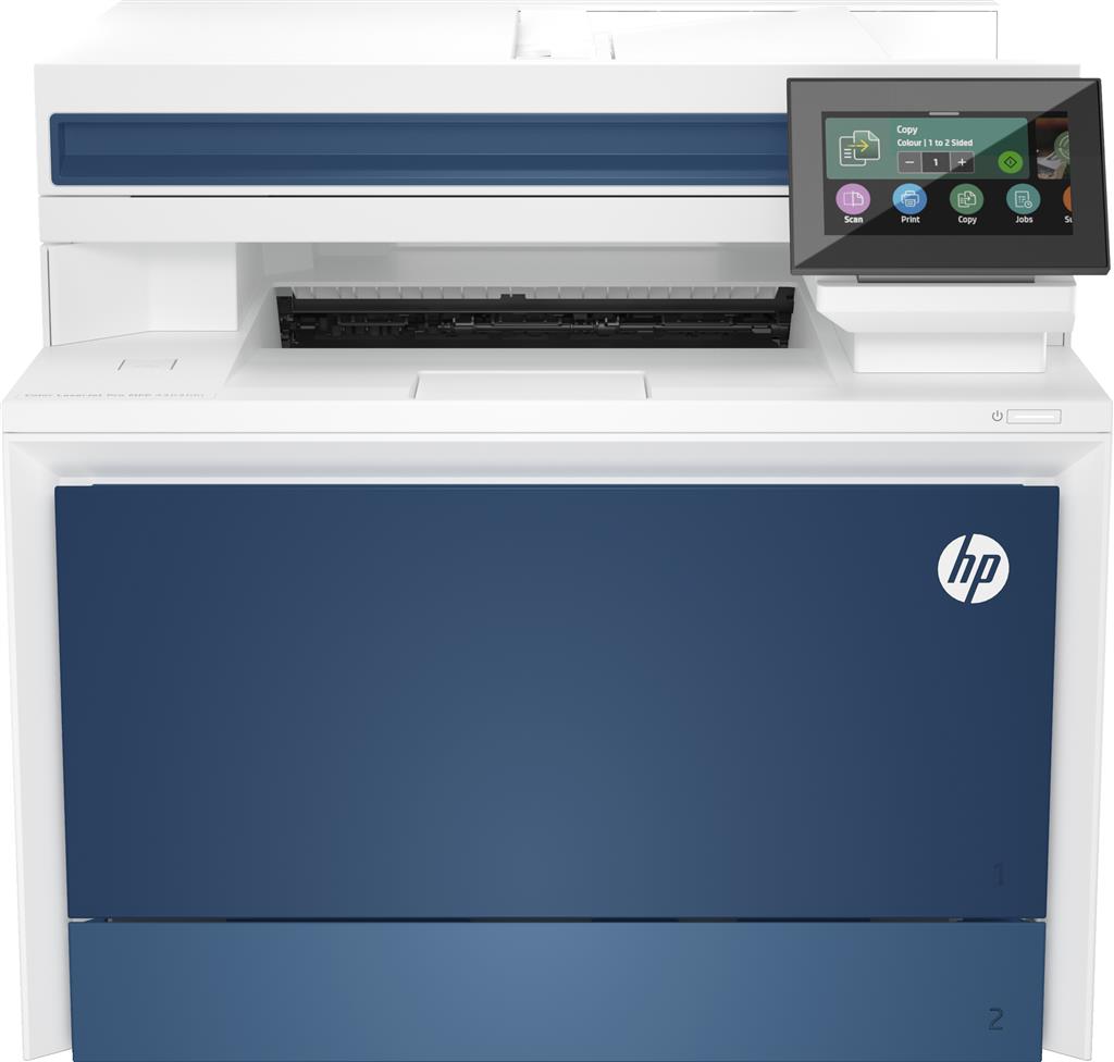 HP Color LaserJet Pro MFP 4303fdn Printer, Color, Printer for Small medium business, Print, copy, scan, fax, Print from phone or tablet; Automatic document feeder; Two-sided printing; Two-si