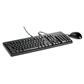 Hewlett Packard Enterprise USB and Mouse, PVC Free, Intl keyboard QWERTY Black