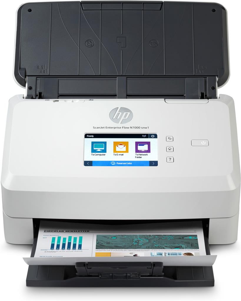 HP Scanjet Enterprise Flow N7000 snw1 600 x 600 DPI Sheet-fed scanner White A4