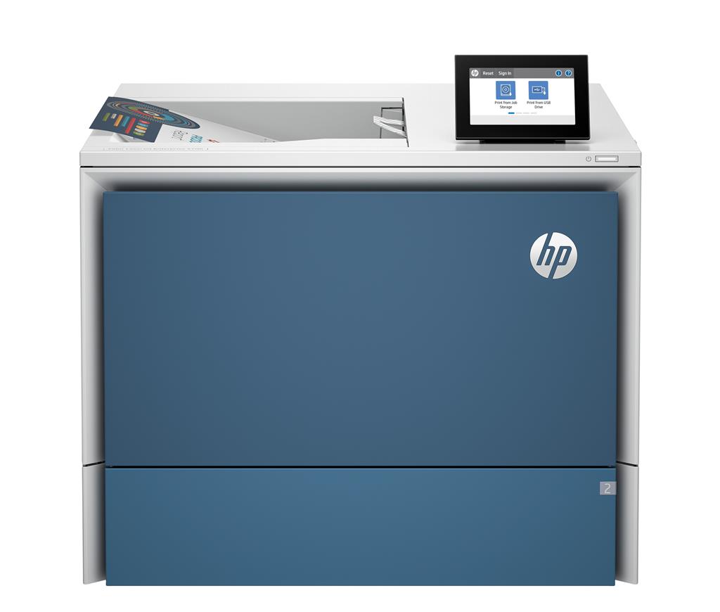 HP Color LaserJet Enterprise 5700dn Printer, Print, Front USB flash drive port; Optional high-capacity trays; Touchscreen; TerraJet cartridge