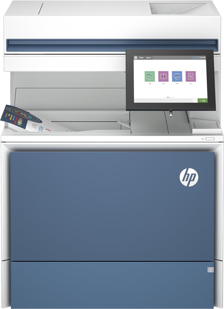 HP Color LaserJet Enterprise MFP 6800dn Printer, Print, copy, scan, fax (optional), Automatic document feeder; Optional high-capacity trays; Touchscreen; TerraJet cartridge