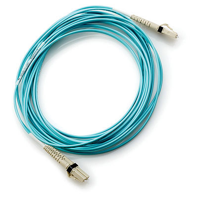 Hewlett Packard Enterprise Storage B-series Switch Cable 2m Multi-mode OM3 50/125um LC/LC 8Gb FC and 10GbE Laser-enhanced Cable 1 Pk fibre optic cable Blue