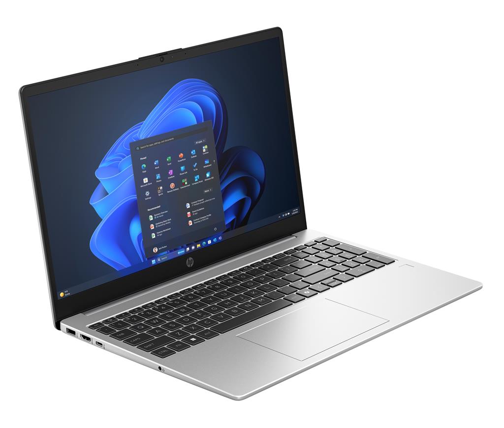 HP 250R G10 Intel Core 5 120U Laptop 39.6 cm (15.6'') Full HD 8 GB DDR4-SDRAM 512 GB SSD Wi-Fi 6 (802.11ax) Silver