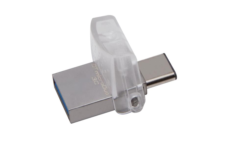 Kingston Technology DataTraveler microDuo 3C 64GB USB flash drive USB Type-A / USB Type-C 3.2 Gen 1 (3.1 Gen 1) Purple