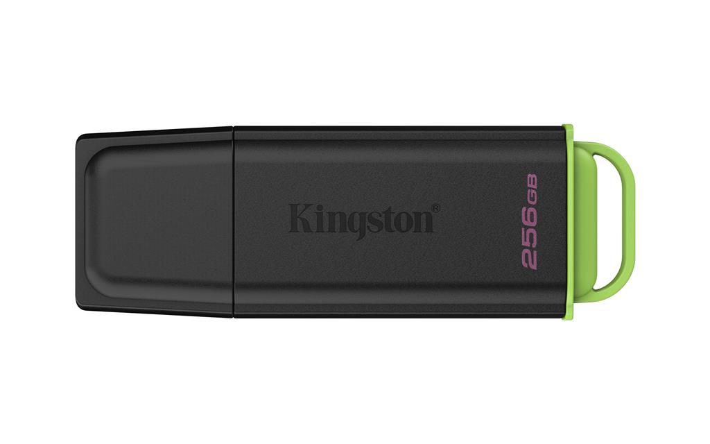 Kingston Technology DataTraveler 256GB Portable USB 3.2 Gen 1 Exodia Black/Green
