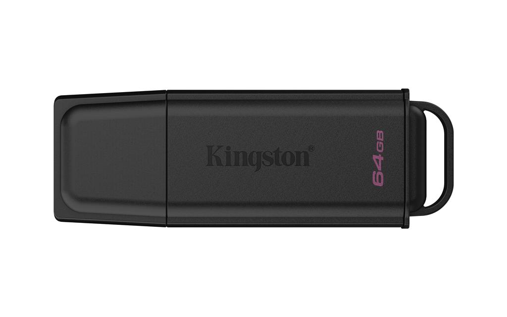Kingston Technology DataTraveler 64GB Portable USB 3.2 Gen 1 Exodia Black