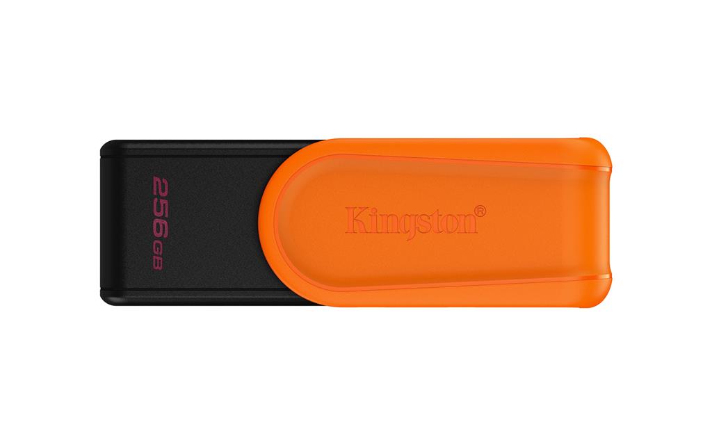 Kingston Technology DataTraveler 256GB Portable USB 3.2 Gen 1 Exodia S (Black/Orange)