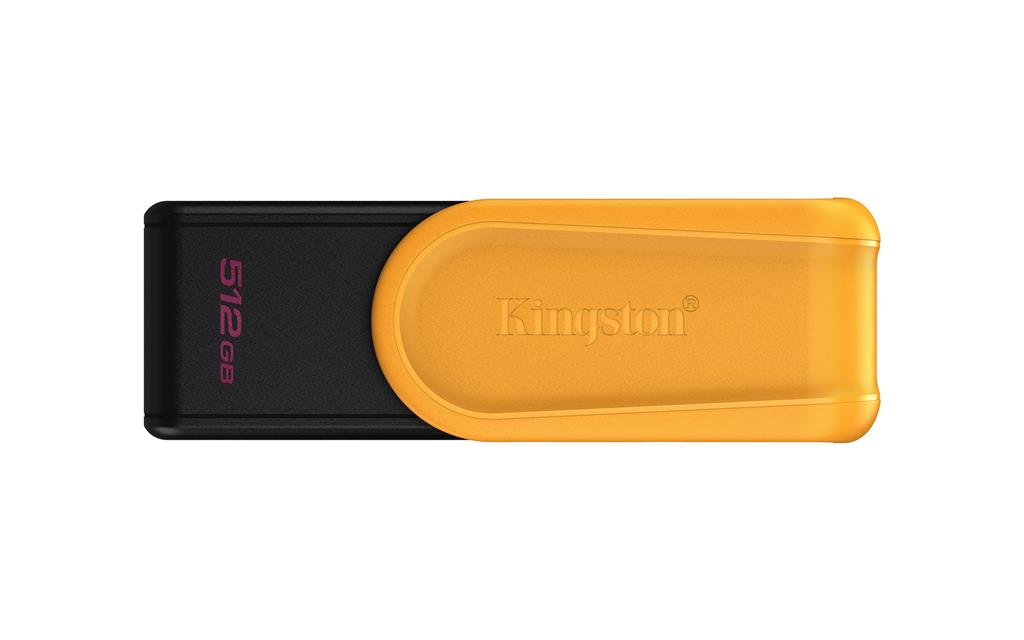 Kingston Technology DataTraveler 512GB Portable USB 3.2 Gen 1 Exodia S (Black/Yellow)