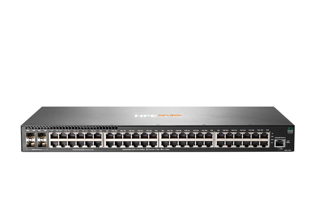 Hewlett Packard Enterprise Aruba 2930F 48G 4SFP Managed L3 Gigabit Ethernet (10/100/1000) Gray 1U