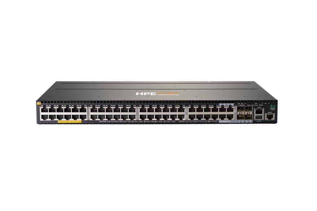 Hewlett Packard Enterprise Aruba 2930M 48G PoE+ 1-slot Managed L3 Gigabit Ethernet (10/100/1000) Gray 1U Power over Ethernet (PoE)