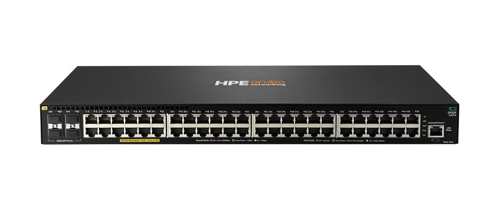 Aruba, a Hewlett Packard Enterprise company JL557A network switch Managed L3 Gigabit Ethernet (10/100/1000) Black Power over Ethernet (PoE)