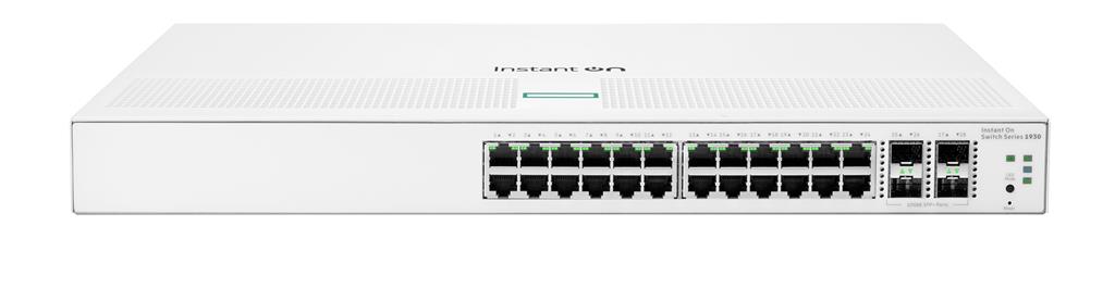 Hewlett Packard Enterprise Aruba Instant On 1930 Managed L2+ Gigabit Ethernet (10/100/1000) White 1U