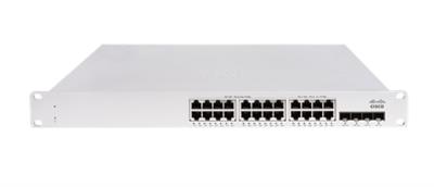 Cisco Meraki MS150-24P-4X network switch Managed L2/L3 Gigabit Ethernet (10/100/1000) Power over Ethernet (PoE) 1U Grey