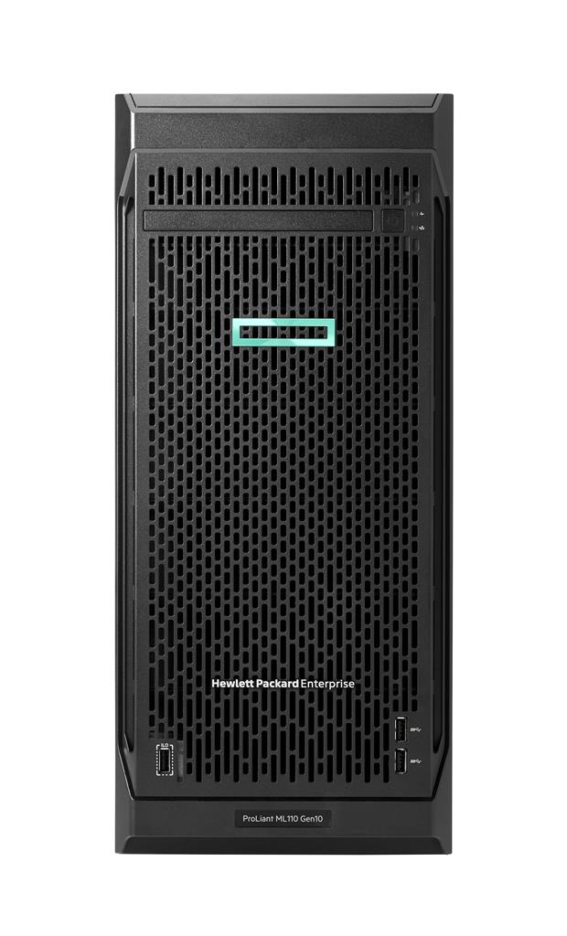 Hewlett Packard Enterprise ProLiant ML110 Gen10 server Intel Xeon Silver 2.1 GHz 16 GB DDR4-SDRAM 96 TB Tower (4.5U) 550 W
