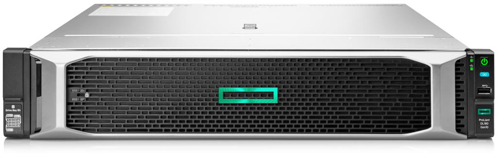 Hewlett Packard Enterprise ProLiant DL180 Gen10 server 52 TB 2.4 GHz 16 GB Rack (2U) Intel Xeon Silver 500 W DDR4-SDRAM