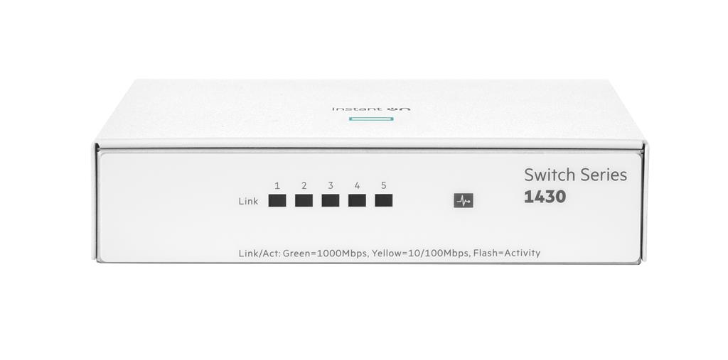 Hewlett Packard Enterprise Aruba Instant On 1430 5G Unmanaged L2 Gigabit Ethernet (10/100/1000) White