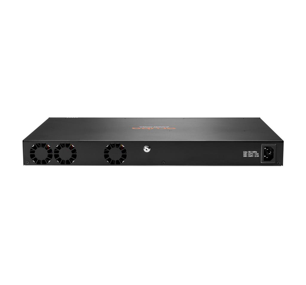 HPE Aruba Networking CX 6200F 24G Class-4 PoE 4SFP 370W Managed L3 Gigabit Ethernet (10/100/1000) Power over Ethernet (PoE) 1U